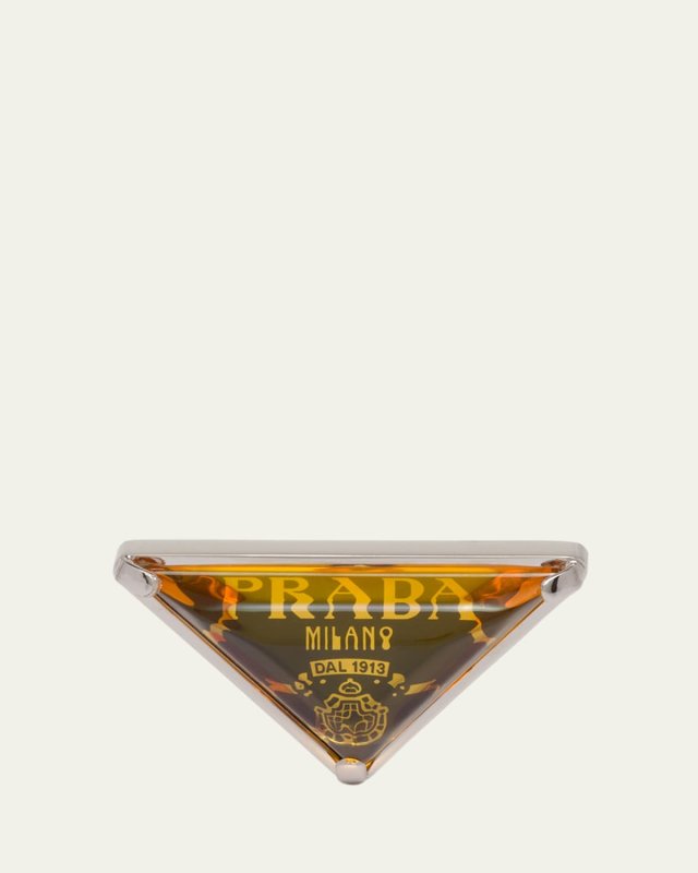Triangle Embellished Clip Earrings